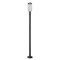 Z-Lite Leland Outdoor Post Mounted Fixture, 1-Light, 9 In.W x 91.75 In.H, Sand Black/Sand Blast 5005PHM-5012P-BK-LED - alternate 2